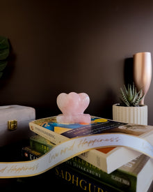 Rose Quartz Heart