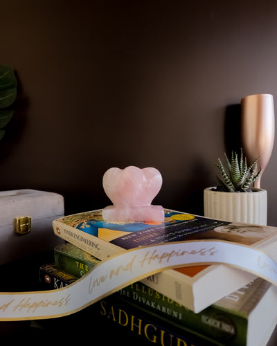 Rose Quartz Heart