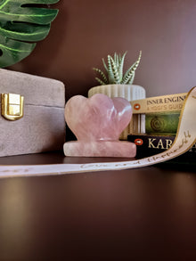 Rose Quartz Heart