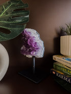 Amethyst Gedode Crystal Decor Accent