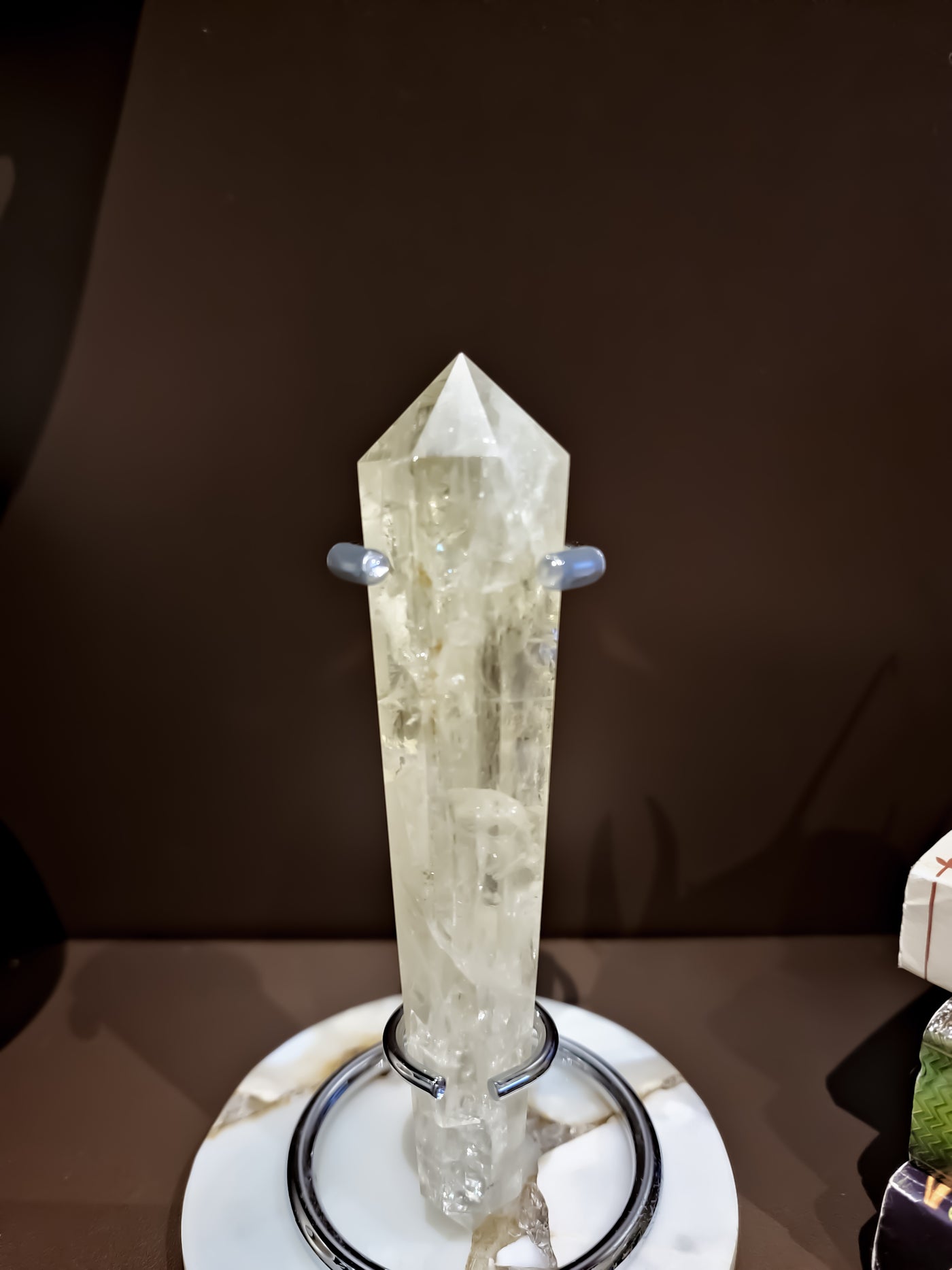 White Quartz Healing Wand