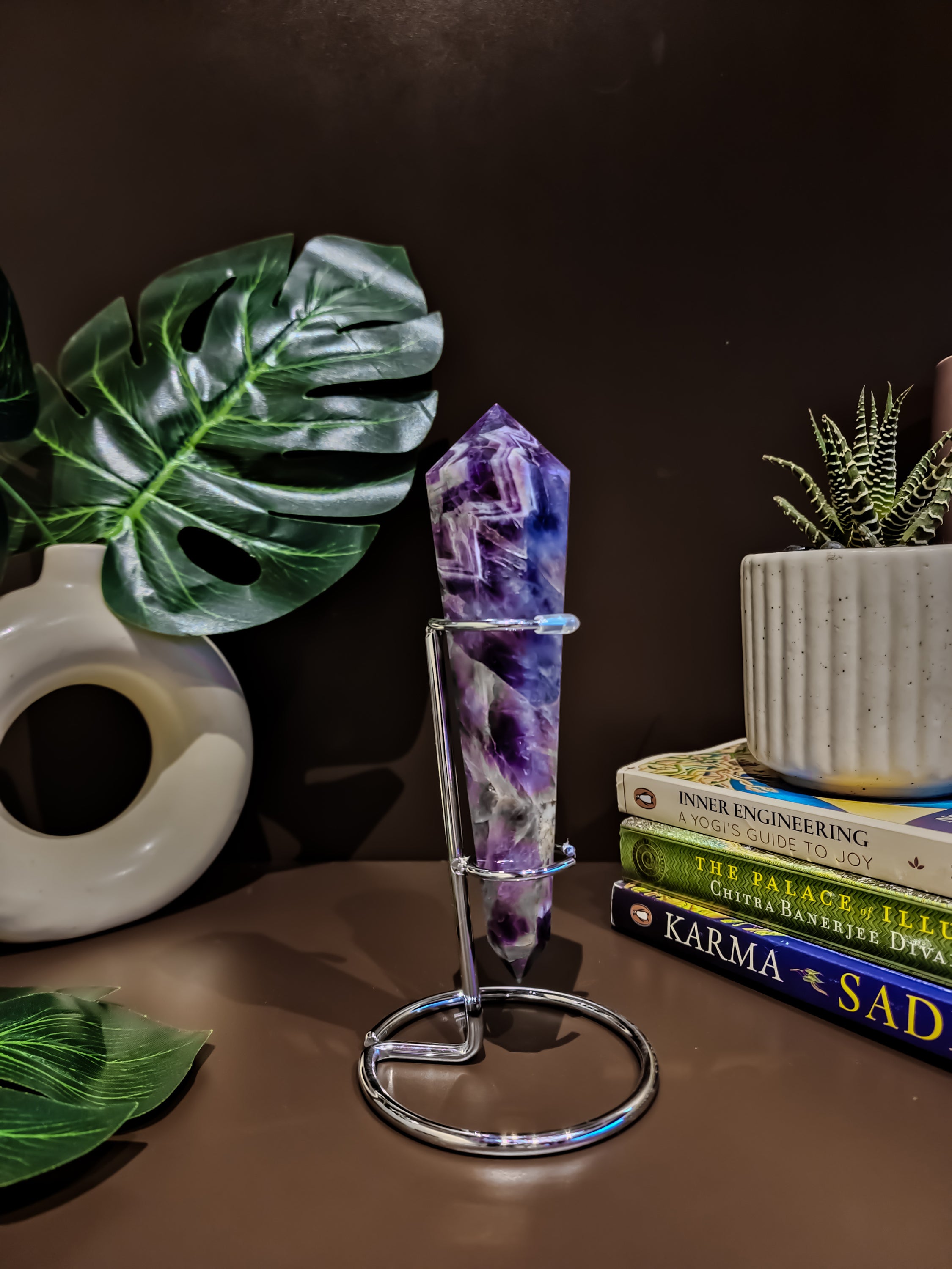 Amethyst Healing Wand