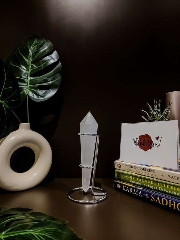 Selenite Healing Wand