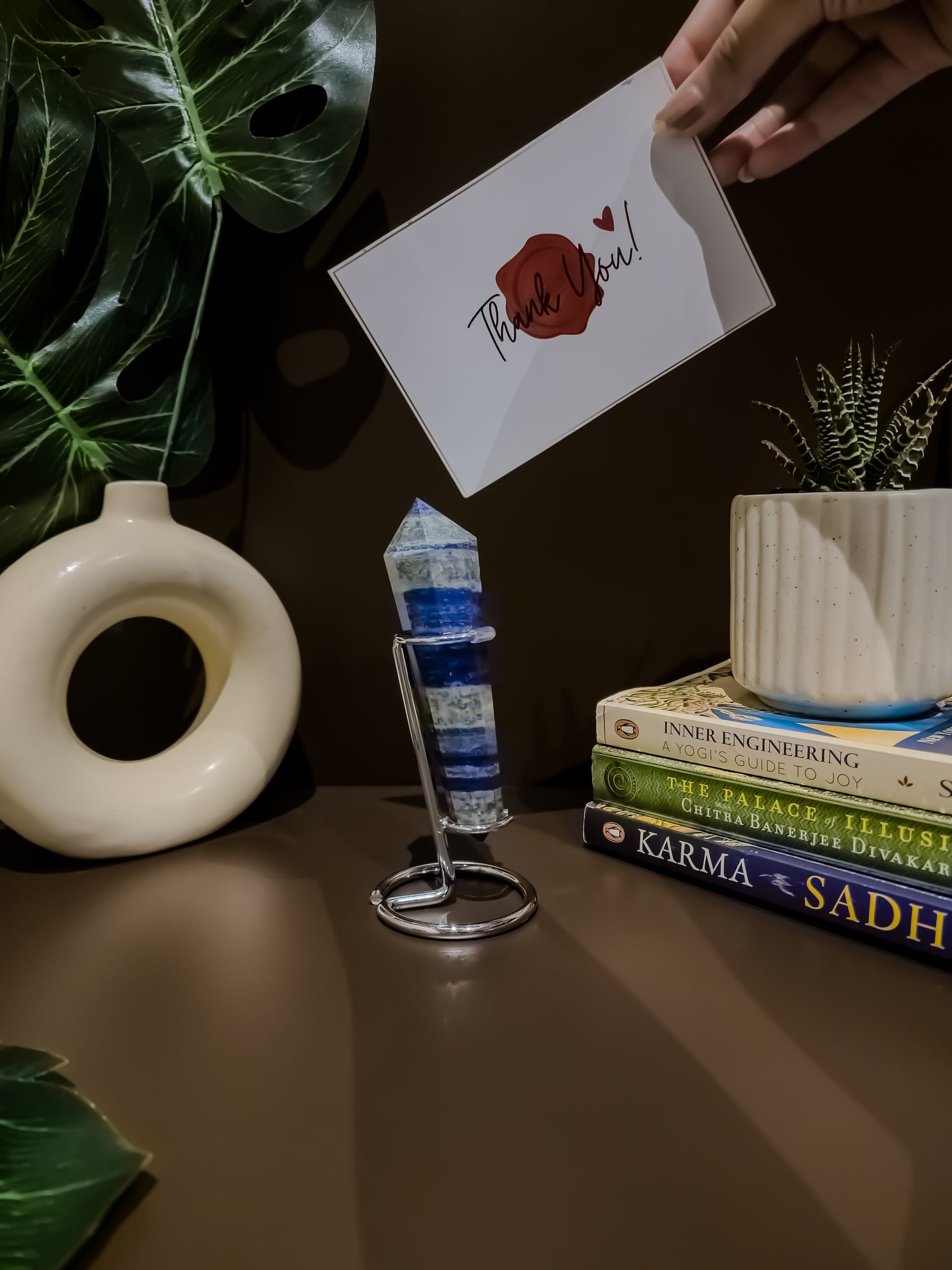 Lapis Healing Wand