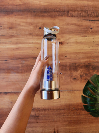 Crystal Bottle - Lapis Lazuli