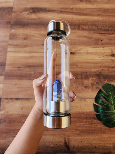 Crystal Bottle - Lapis Lazuli