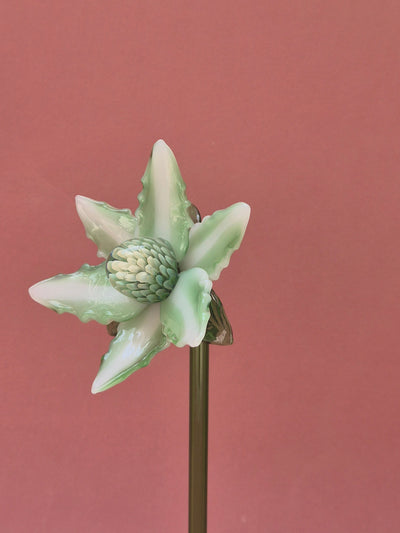 Primrose Magnolia- Handblown Glass Flower