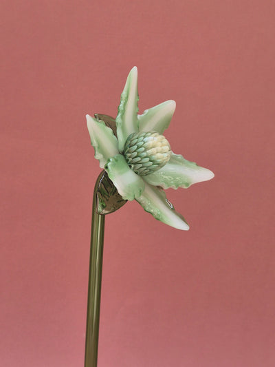 Primrose Magnolia- Handblown Glass Flower