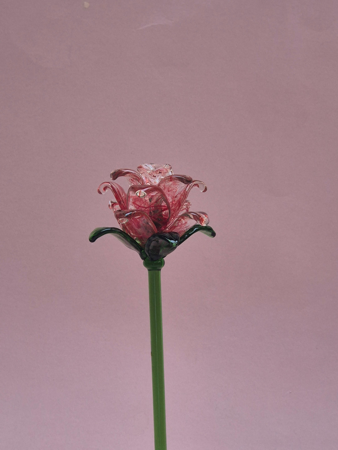 Rosalina Lisianthus- Handblown Glass Flower