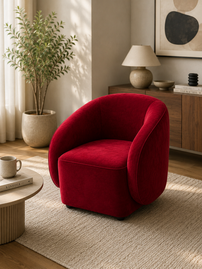 Luna Curve Accent Chair