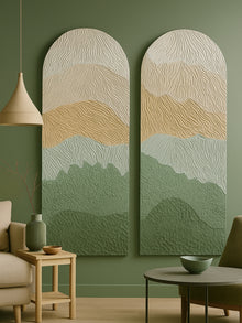 Layered Landscape IV Abstract Wall Art