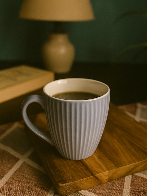 Brown Ceramic Coffee Mug – 350ML