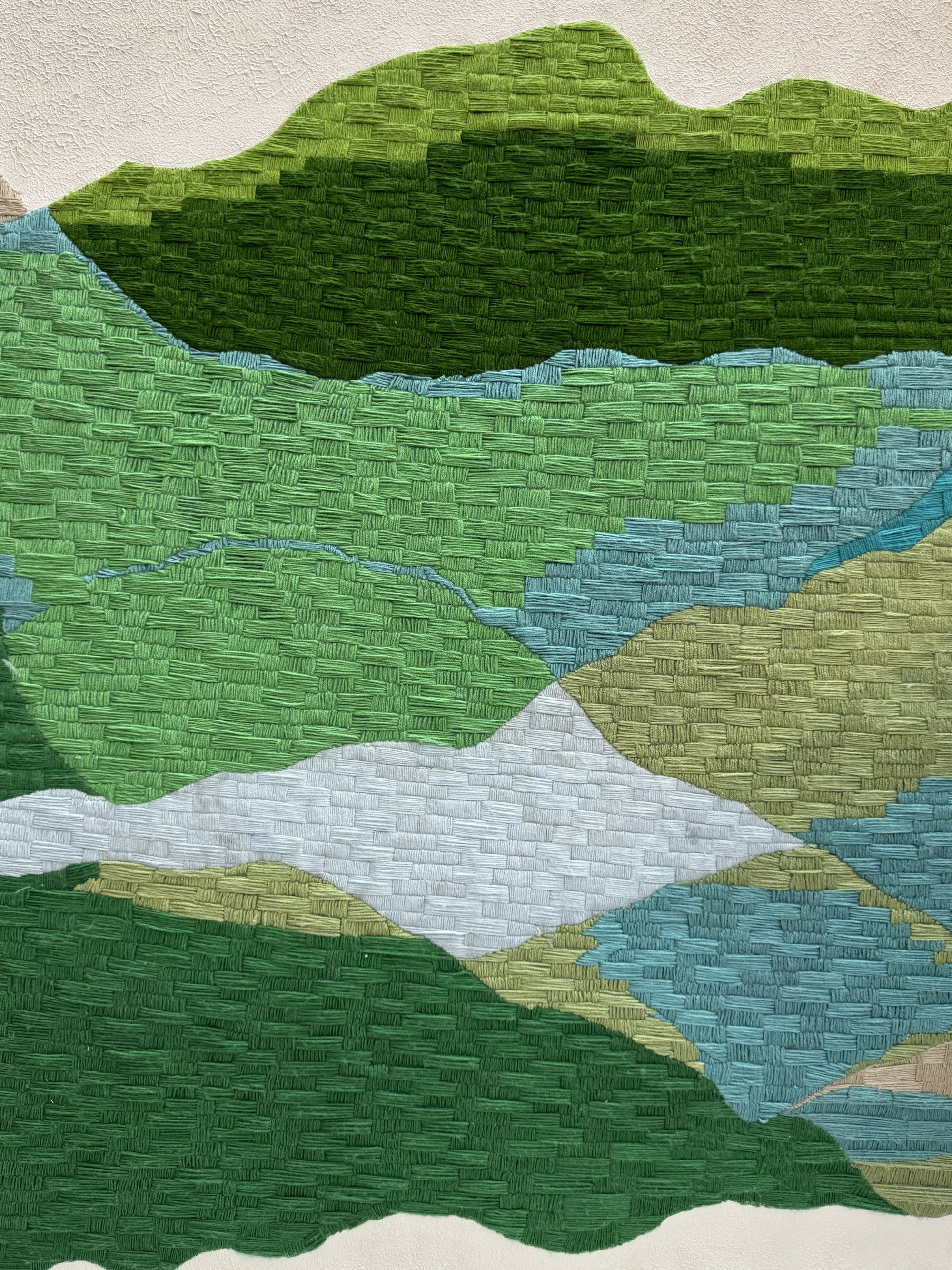 Horizon Tapestry Acrylic Wool Modern Wall Art