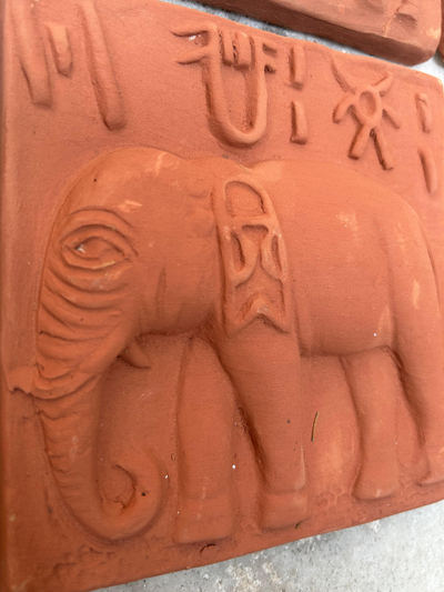 Tribal Spiritis Handmade Terracotta Wall Decor for Interiors