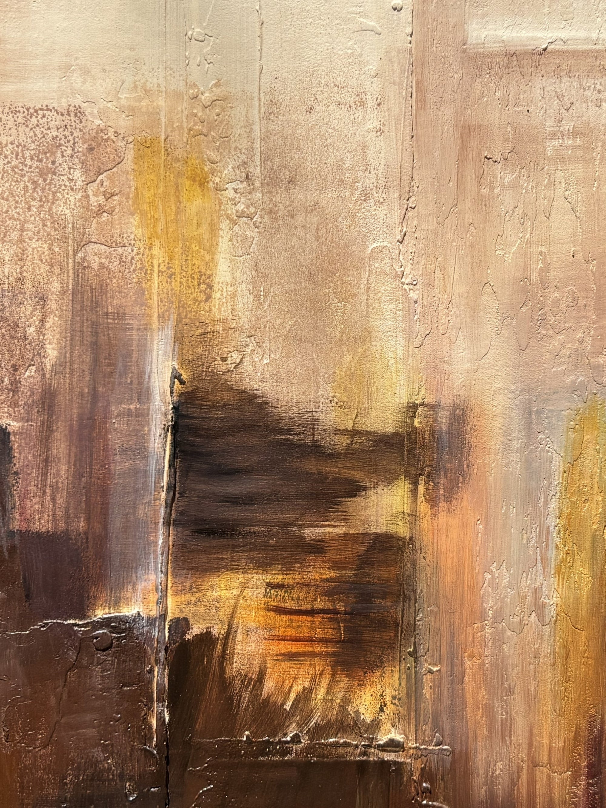 Burnt Residue Modern Textured Wall Art for Stylish Homes