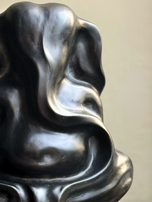 Ganesha Figurine - Charcaol