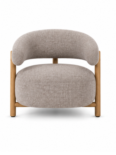 Luzia Curved Accent Chair