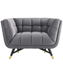 Lisa Regal Velvet Armchair