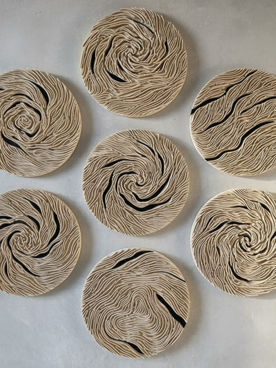 Felted Waves Artwork For Home Decor