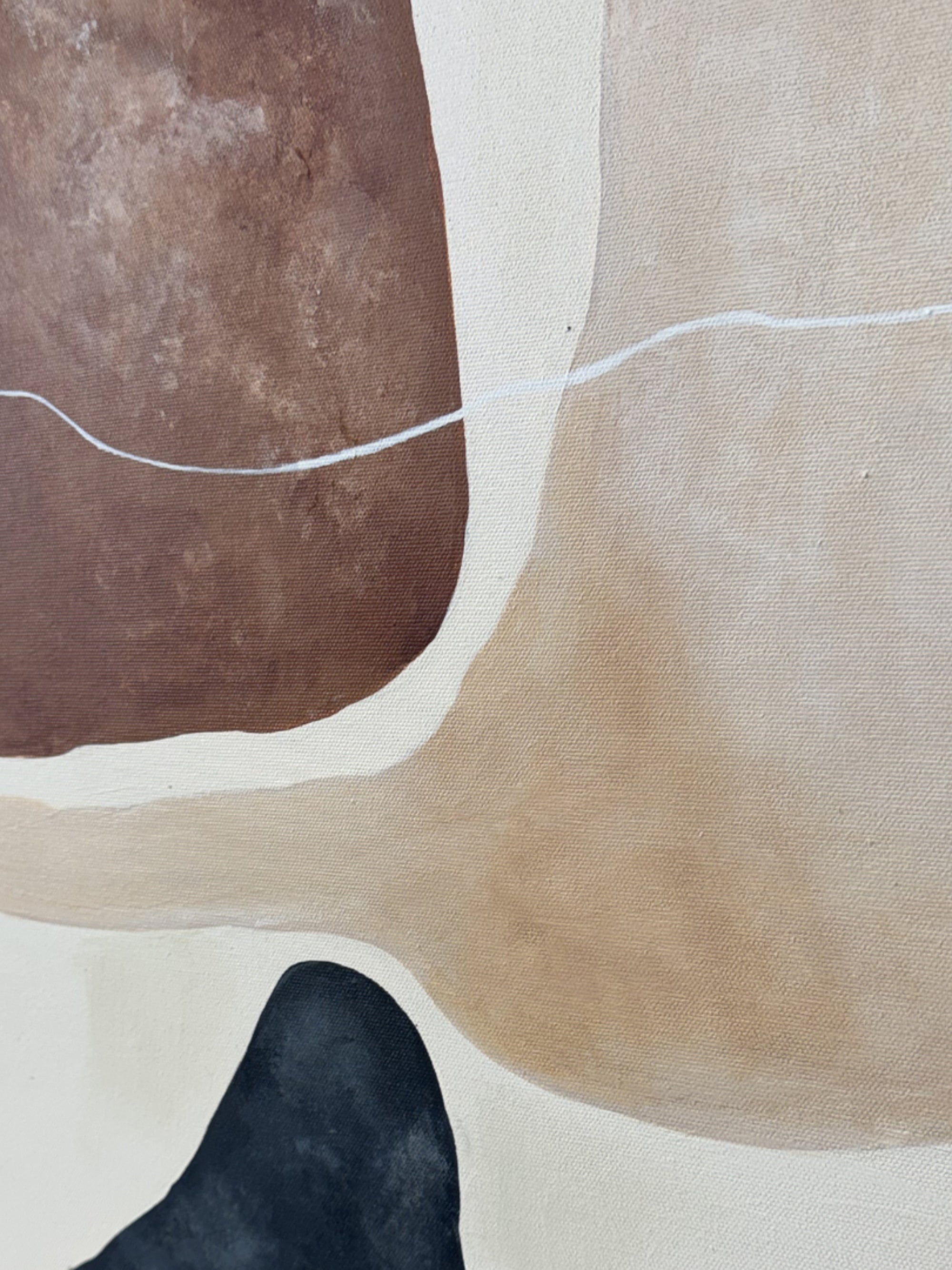 Soft Canyon Modern Abstract Wall Art