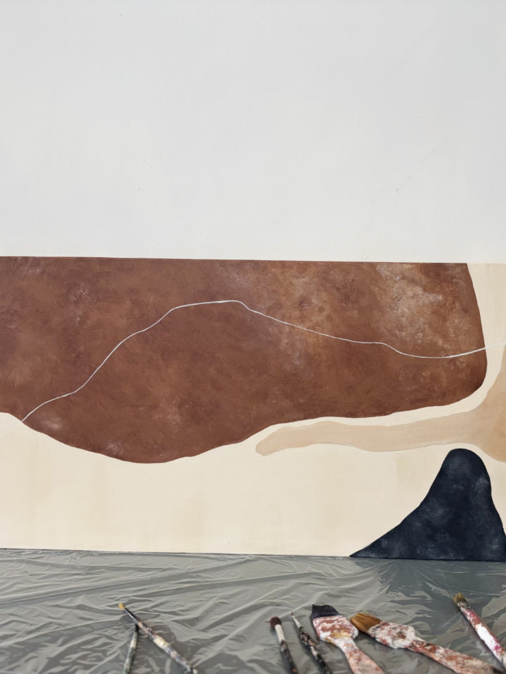 Soft Canyon Modern Abstract Wall Art