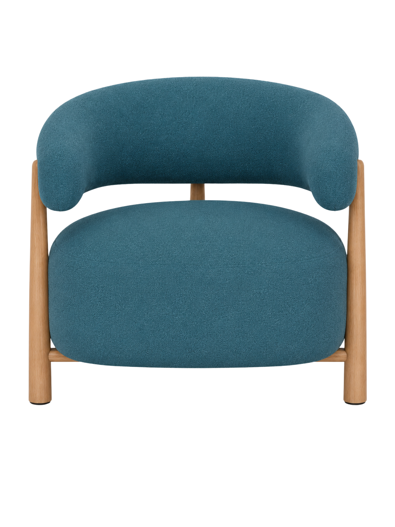 Luzia Curved Accent Chair