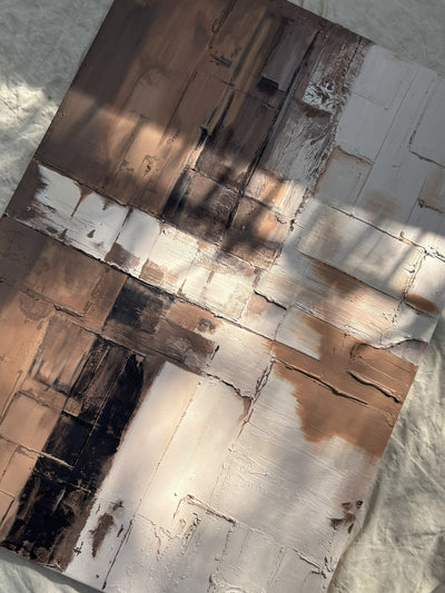 Rusted Landscape II Canvas Modern Textured Wall Art