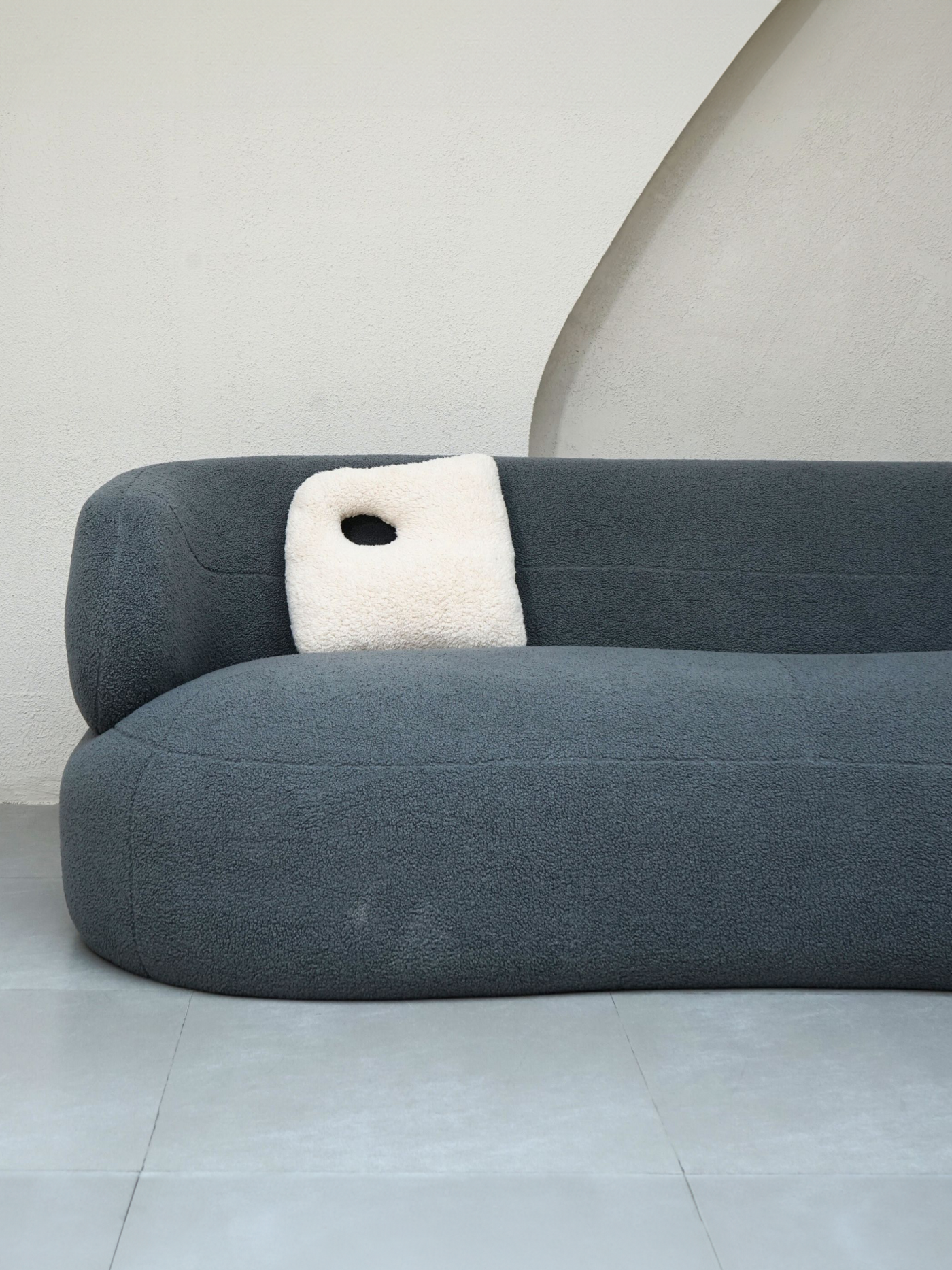 Three Seater Sofa - Faye Boucle