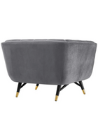 Lisa Regal Velvet Armchair