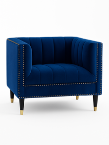 Lisa Regal Velvet Armchair