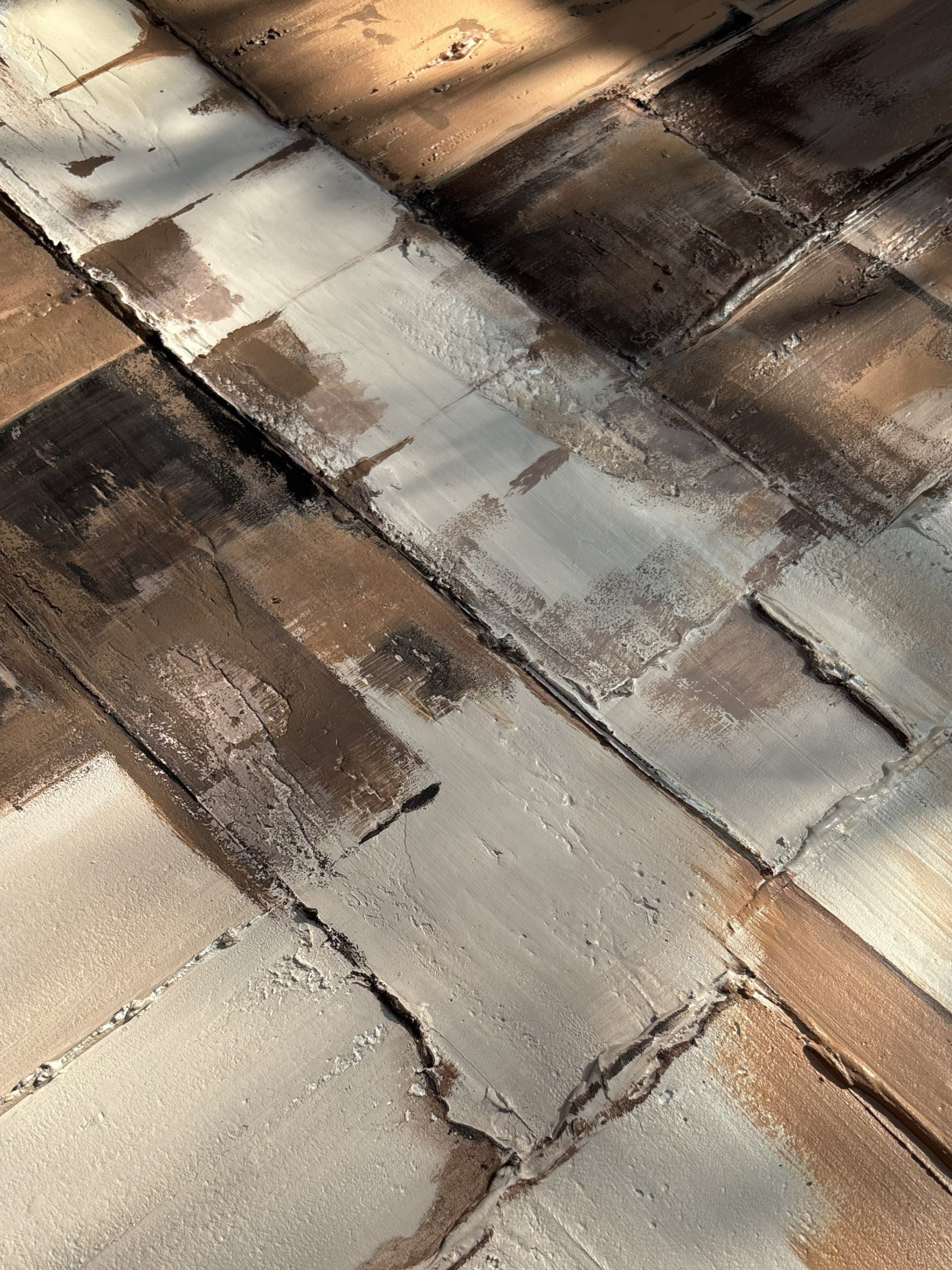 Rusted Landscape II Canvas Modern Textured Wall Art