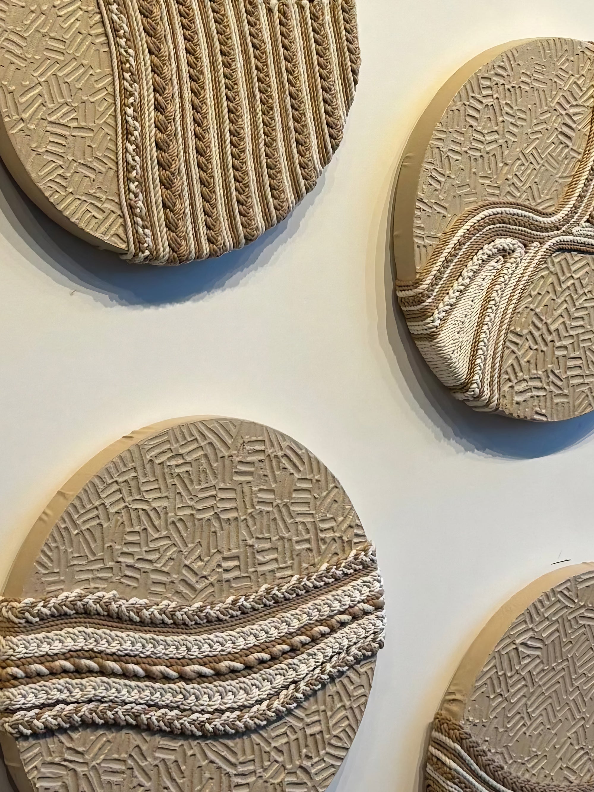 Threadscape Set Of 4 Modern Wall Art