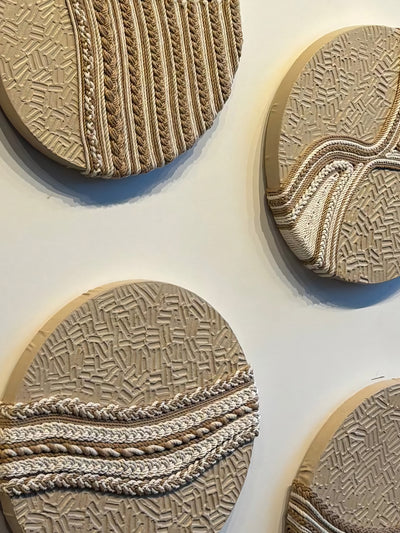 Threadscape Set Of 4 Modern Wall Art