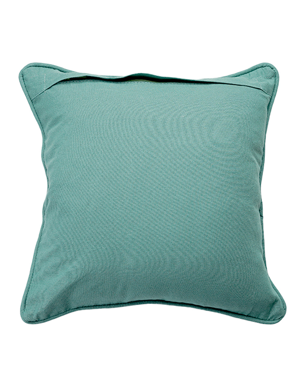 Set Of 2 - Green Embroidery Cushion Cover - 12"X12"