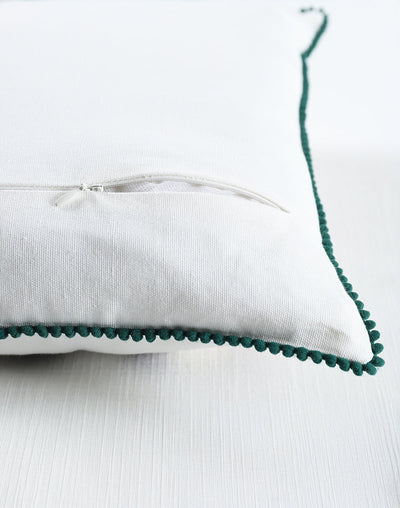 CUSHION COVER Embroidery CHEERS SANTA