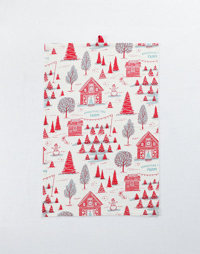 Christmas Kitchen Towel Set of 3 X-MAS VALLEY