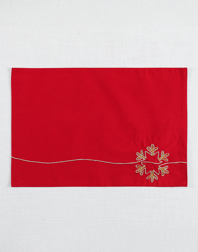 PLACE MAT Set of 6 FLAKES BLOOM