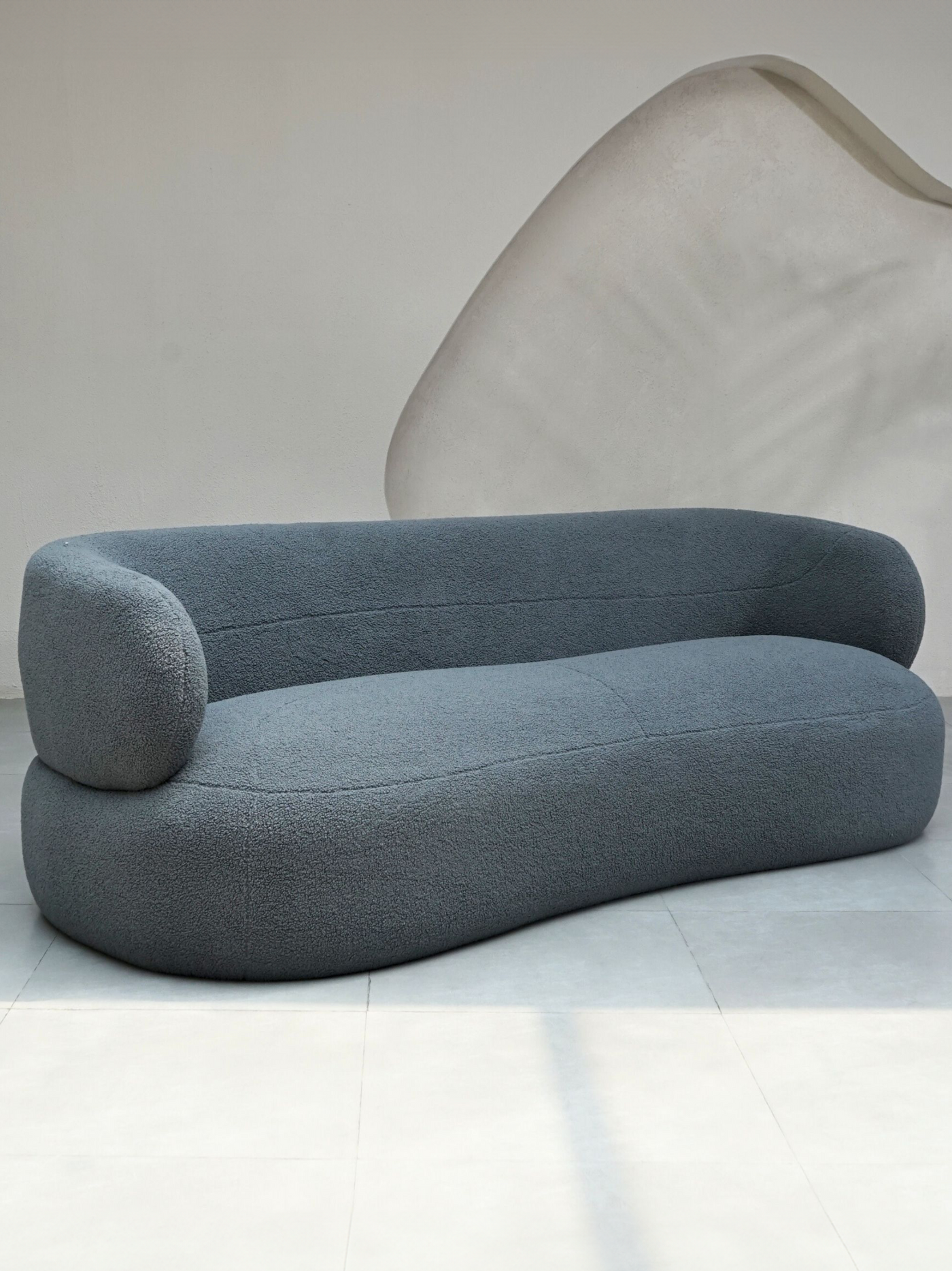 Three Seater Sofa - Faye Boucle