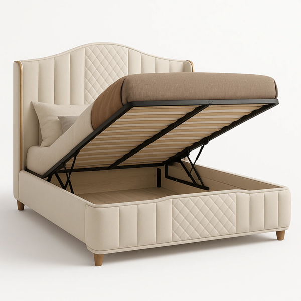 Maple Cloud Upholstered Bed