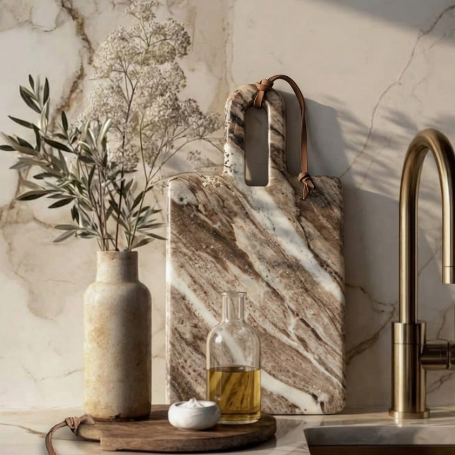 BERN MARBLE MINI CHEESE BOARD