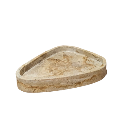 TRIANGLE MARBLE TRAY