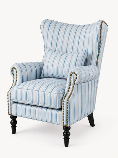 Skyline Stripe Wing Chair