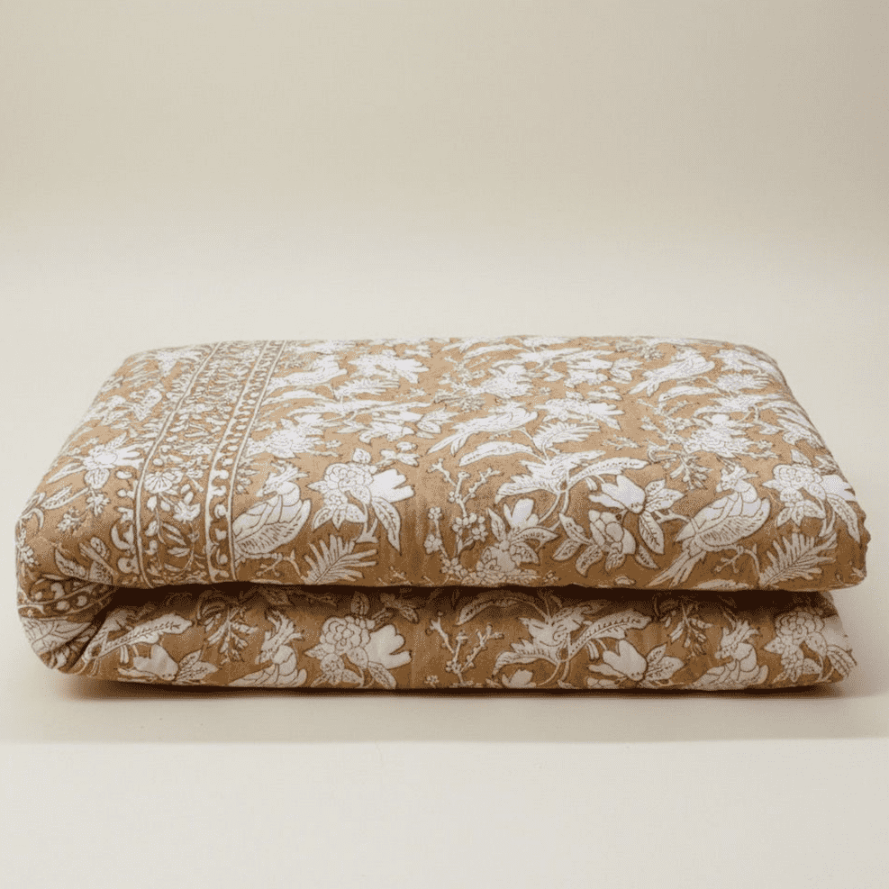 Anand Bagh-Handblock Cotton Quilt