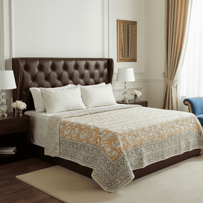 Anand Bagh-Handblock Cotton Quilt