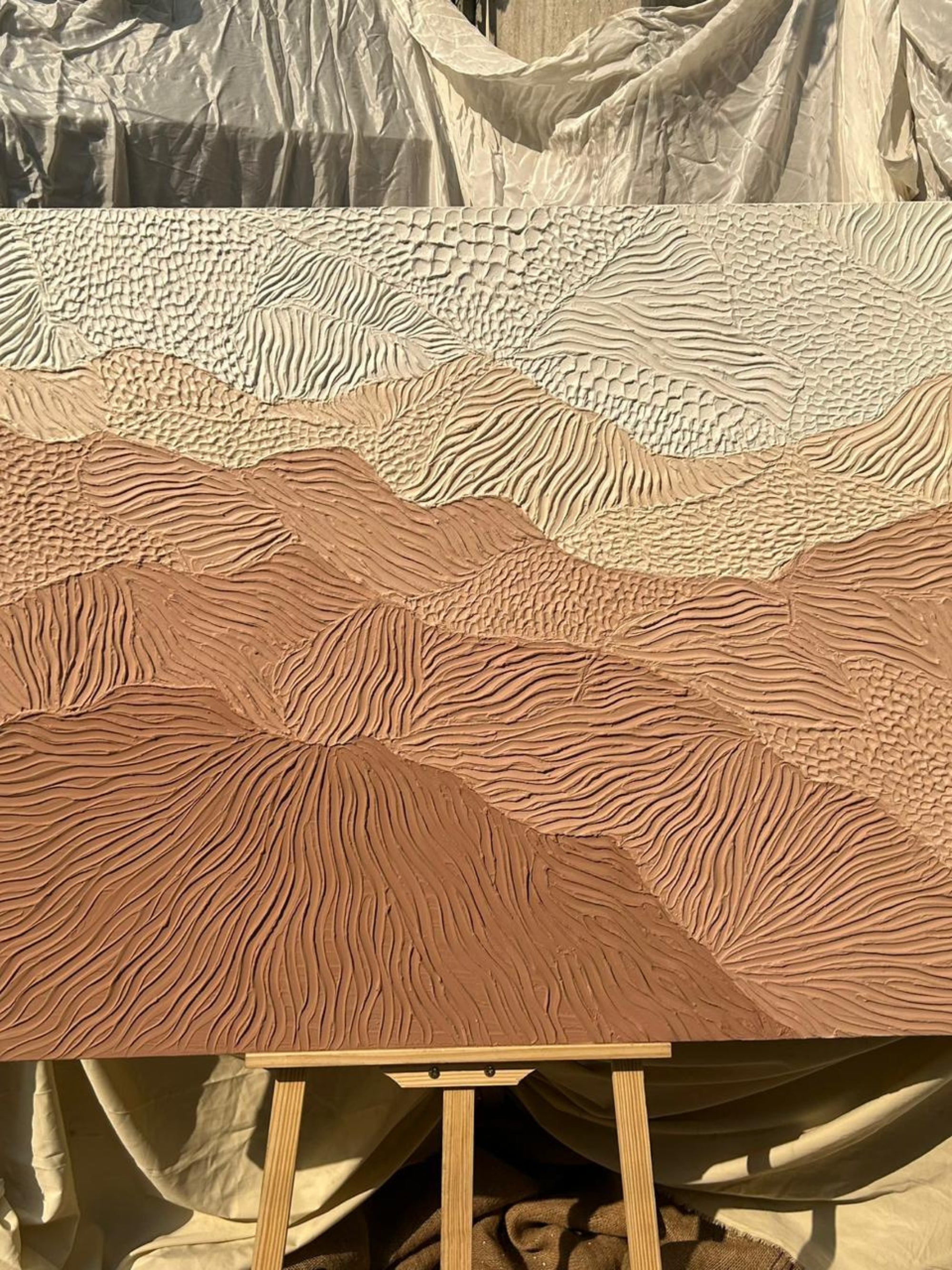 Layered Landscape V Abstract Wall Art