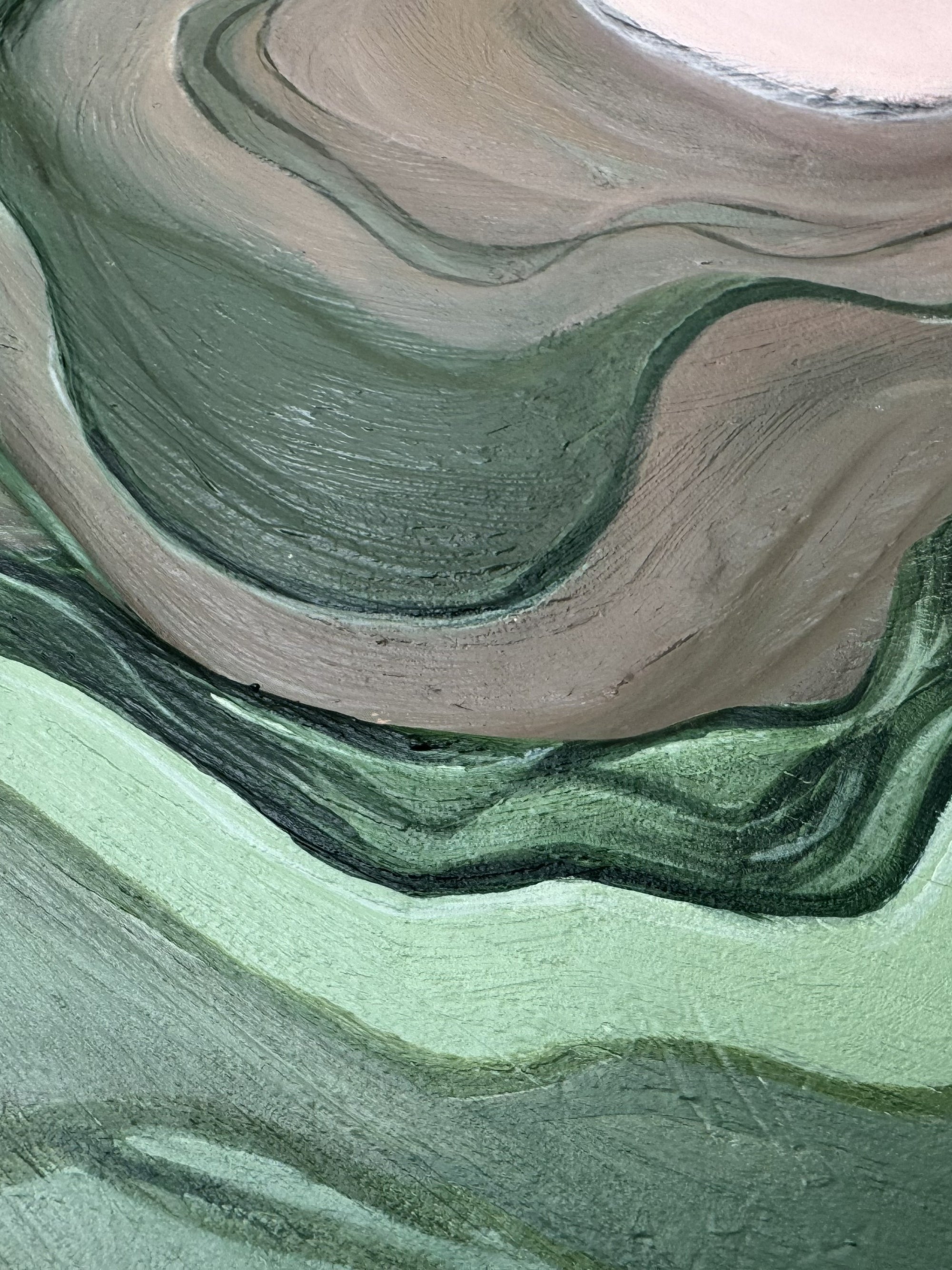 Whispers of the Valley Modern Artwork