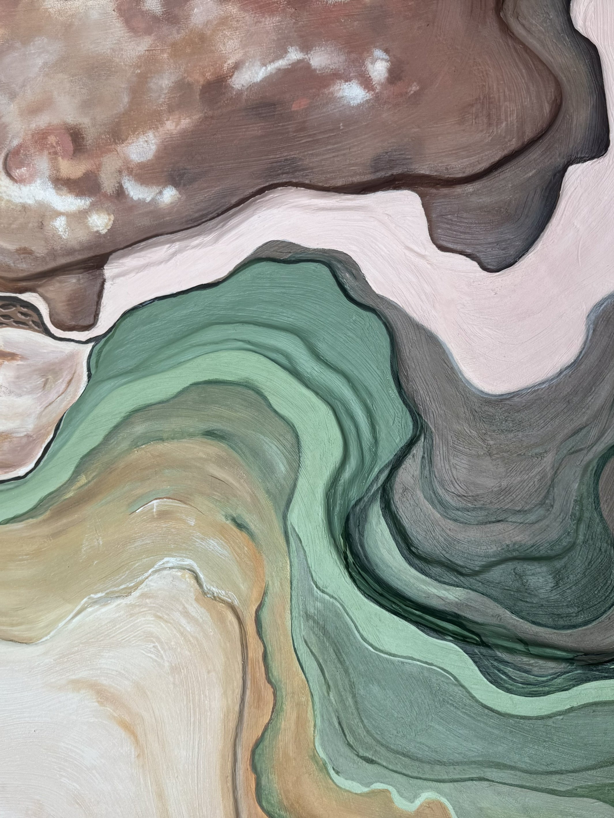 Whispers of the Valley Modern Artwork