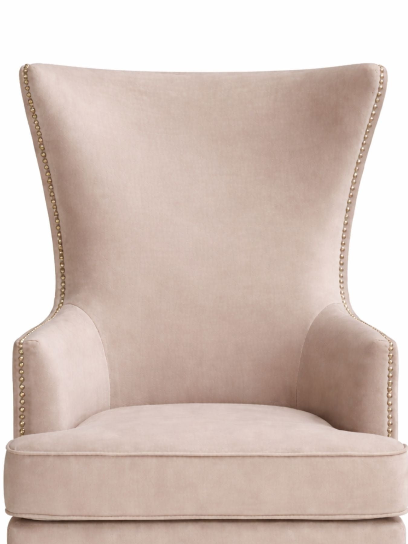 Elysian Velvet Wingback Accent Chair