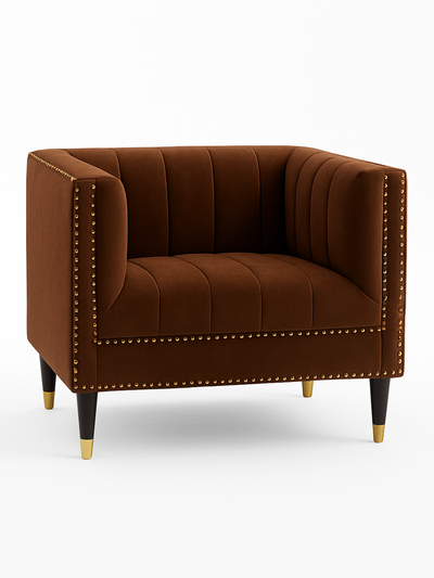 Lisa Regal Velvet Armchair