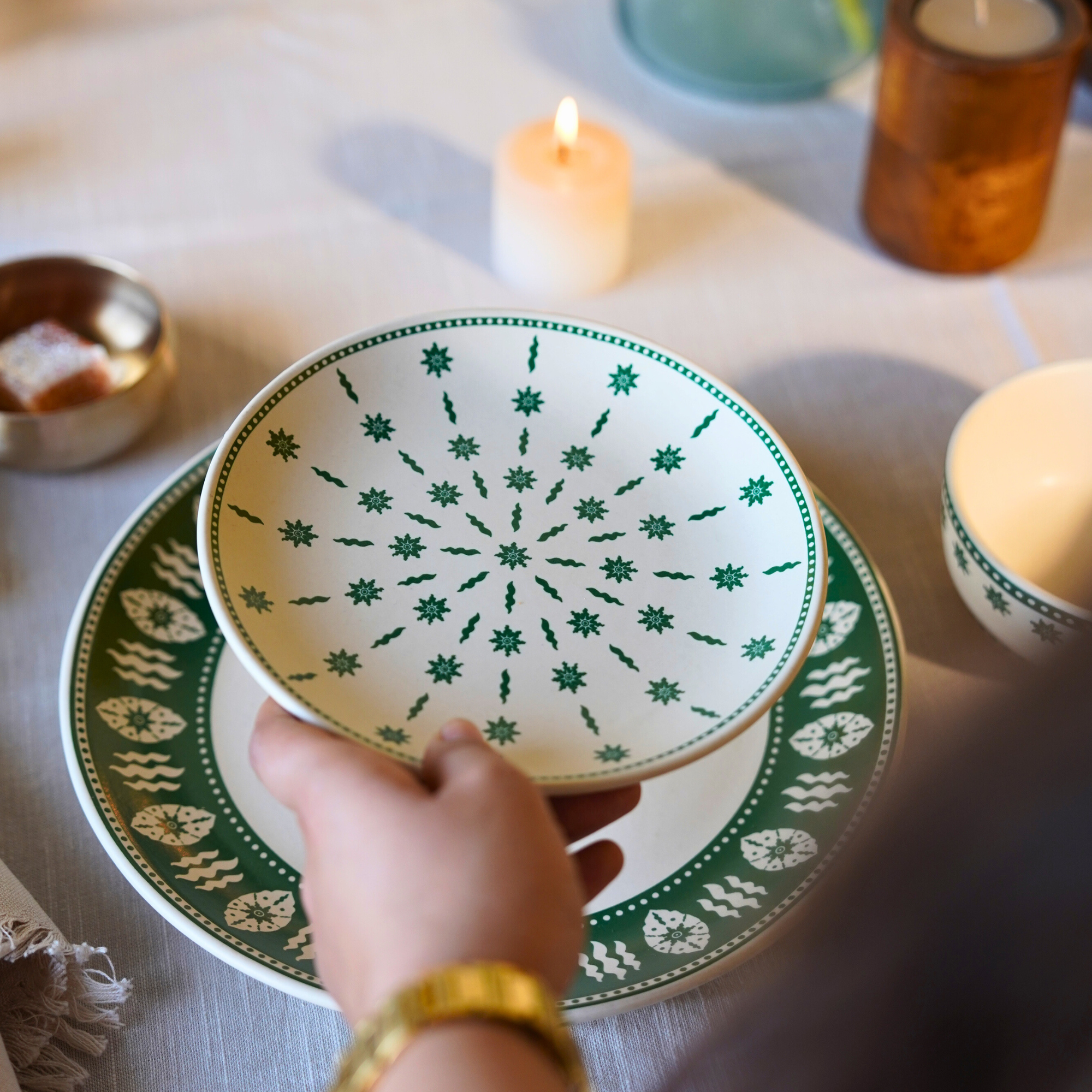 Tarangan Dinner Plate - Set of 2